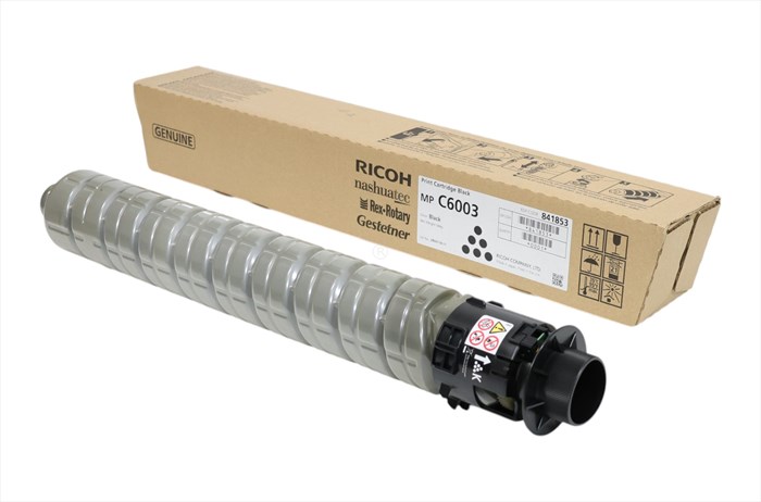 Ricoh C6003 Siyah Toner AFICIO MP C 4503 , MP C 5503 MP C 6003 , MP C 6004 , 841853 , Orjinal