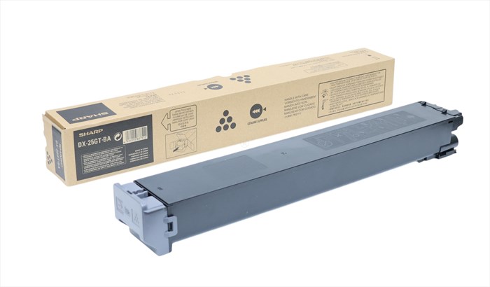 Sharp DX C2500 Siyah Toner , DX 2000 U , DX 2500 N , DX-25GTBA , 20K , Orjinal