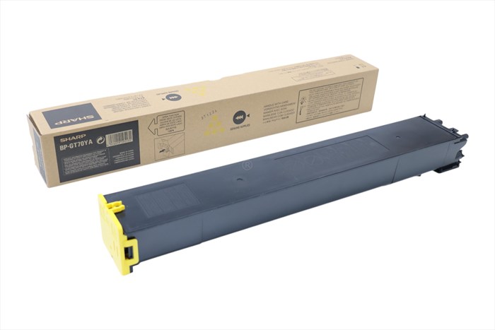 Sharp BP-GT70YA Sarı Orjinal Toner , BP-50C26 , BP-50C45 , BP-50C55 , BP-50C65 , BP-70C45 , BP-70C65 , (24k) , Orjinal