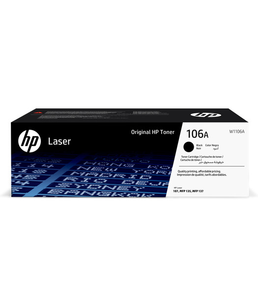 HP W1106A Black Toner Kartuş (106A)