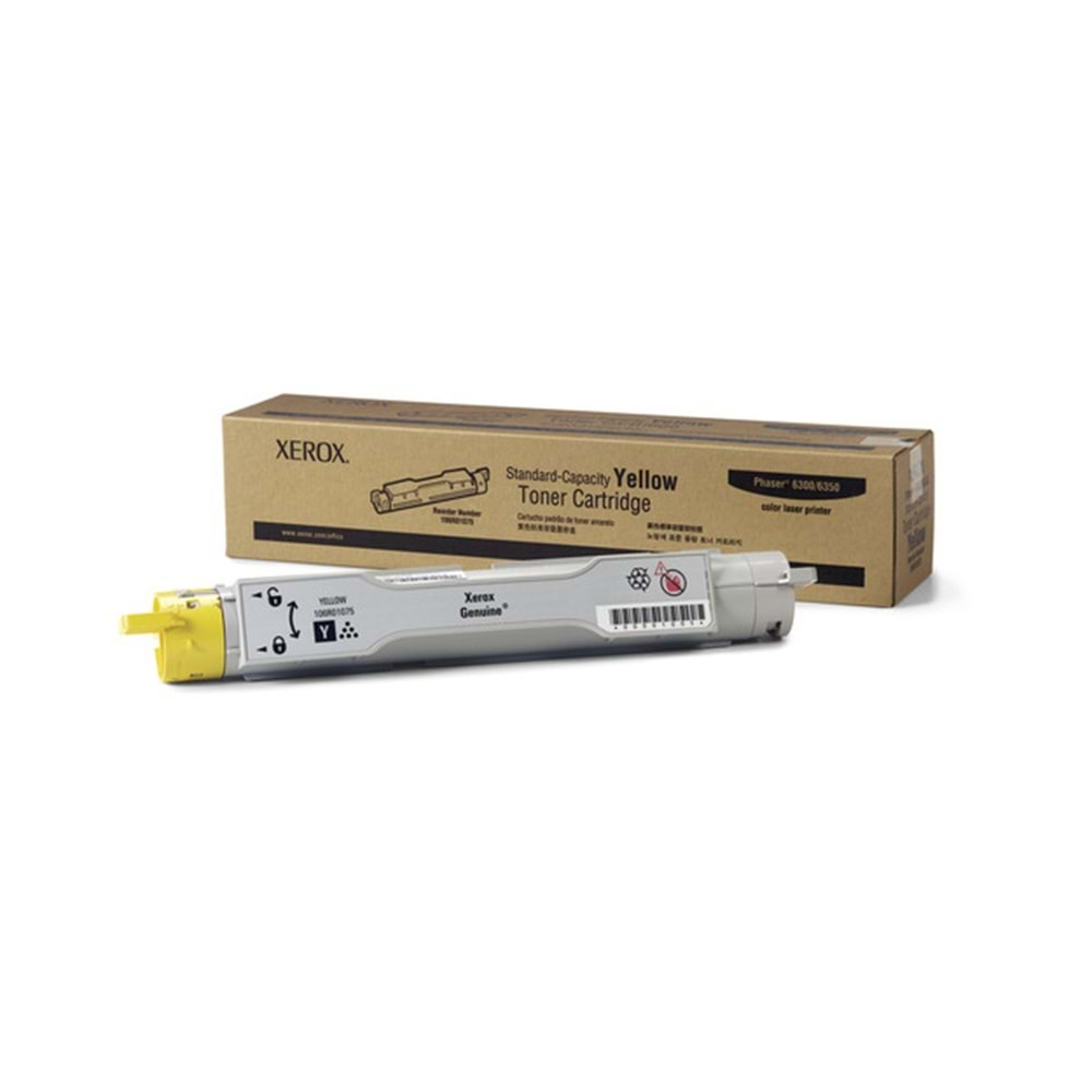 Xerox Phaser 6300/6350 Yellow Toner (106R01075)