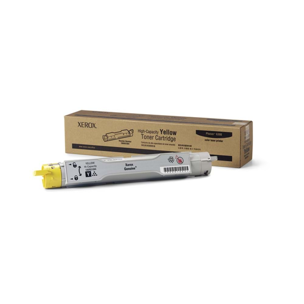 Xerox Phaser 6300 Yüksek Kapasiteli Yellow Toner (106R01084)