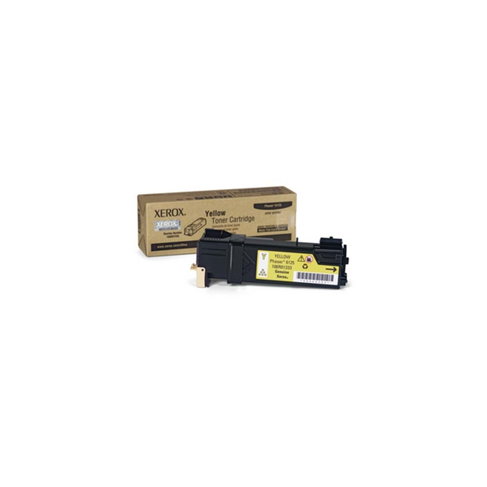 Xerox Phaser 6125 Yellow Toner (106R01337)