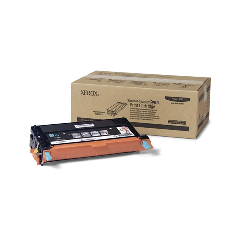 Xerox Phaser 6180/6180MFP Cyan Toner (113R00719)