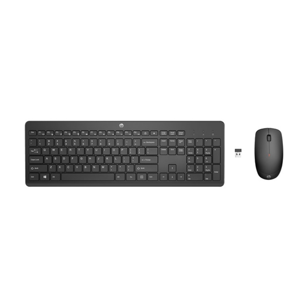 HP 18H24AA Kablosuz Klavye-Mouse Set 230 - Siyah