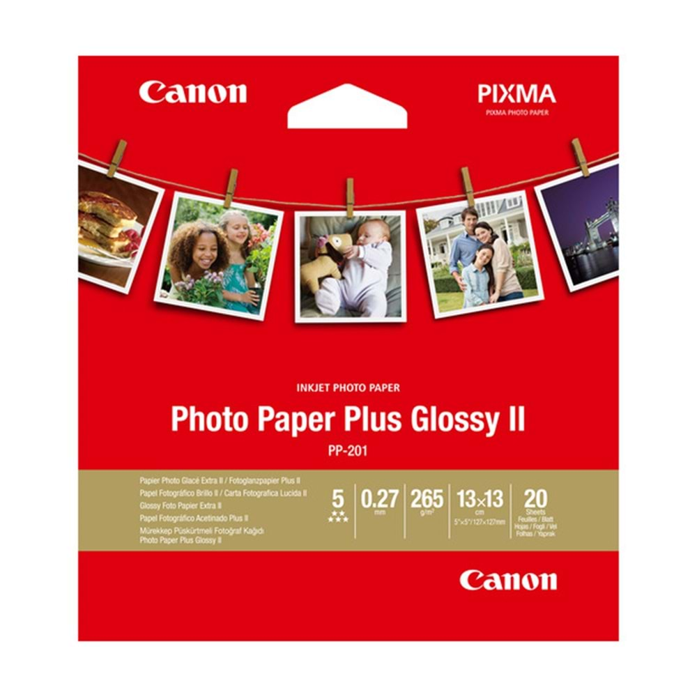 Canon PP-201 SQ 5IN. 20SH 13X13cm 20 Sayfa 265 gr 2311B060