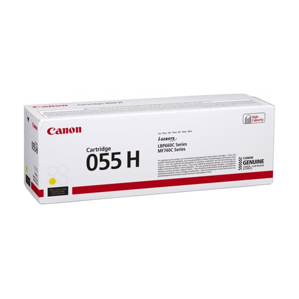 Canon CRG-055H Yellow Toner K. 3017C002