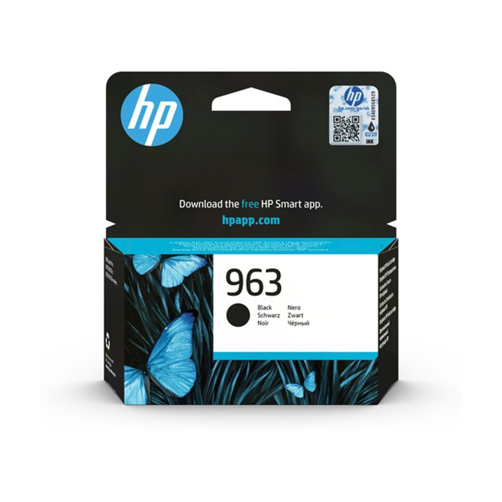 HP 3JA26AE Black Mürekkep Kartuş (963)