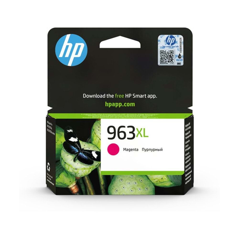 HP 3JA28AE Magenta Mürekkep Kartuş (963XL)