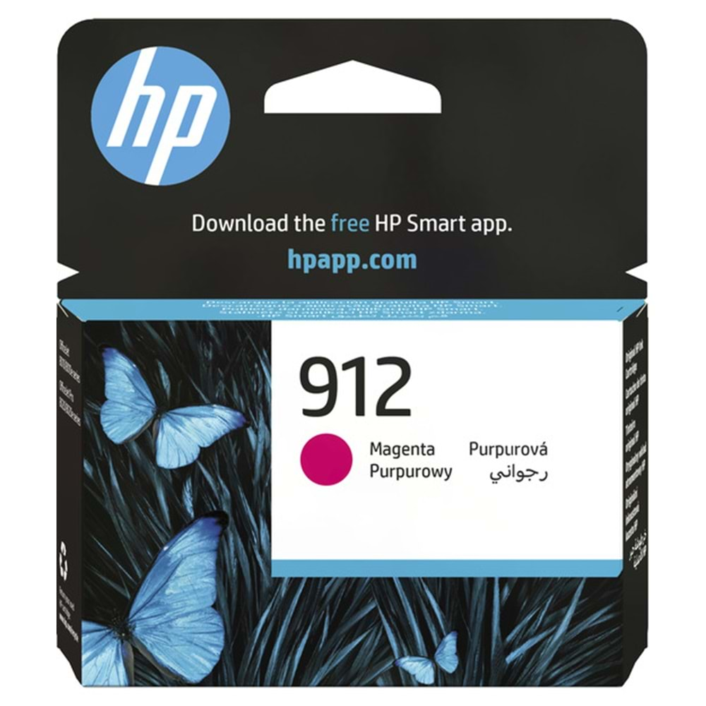 HP 3YL78AE Magenta Mürekkep Kartuş (912)