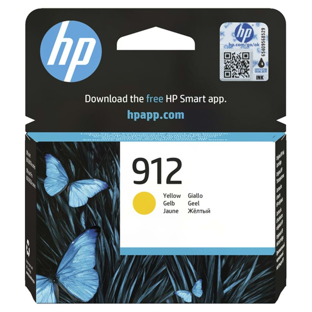 HP 3YL79AE Yellow Mürekkep Kartuş (912)