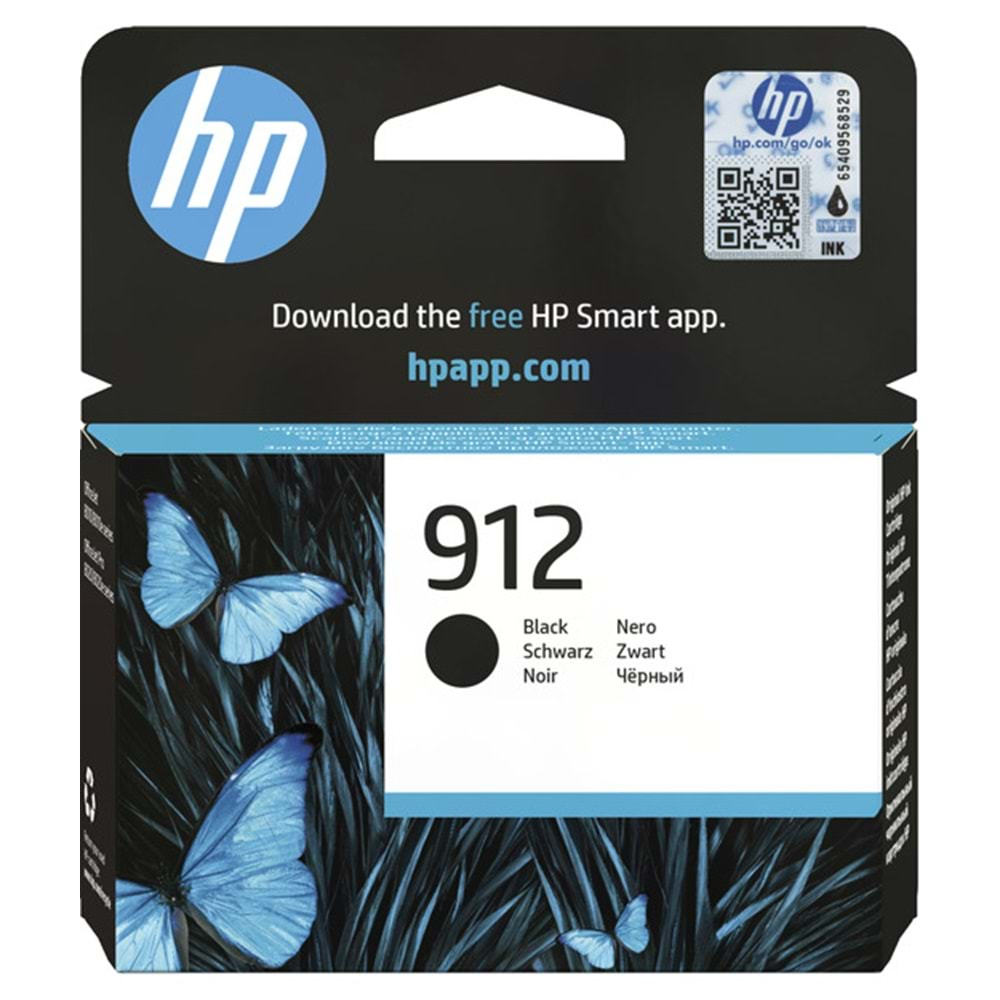 HP 3YL80AE Black Mürekkep Kartuş (912)