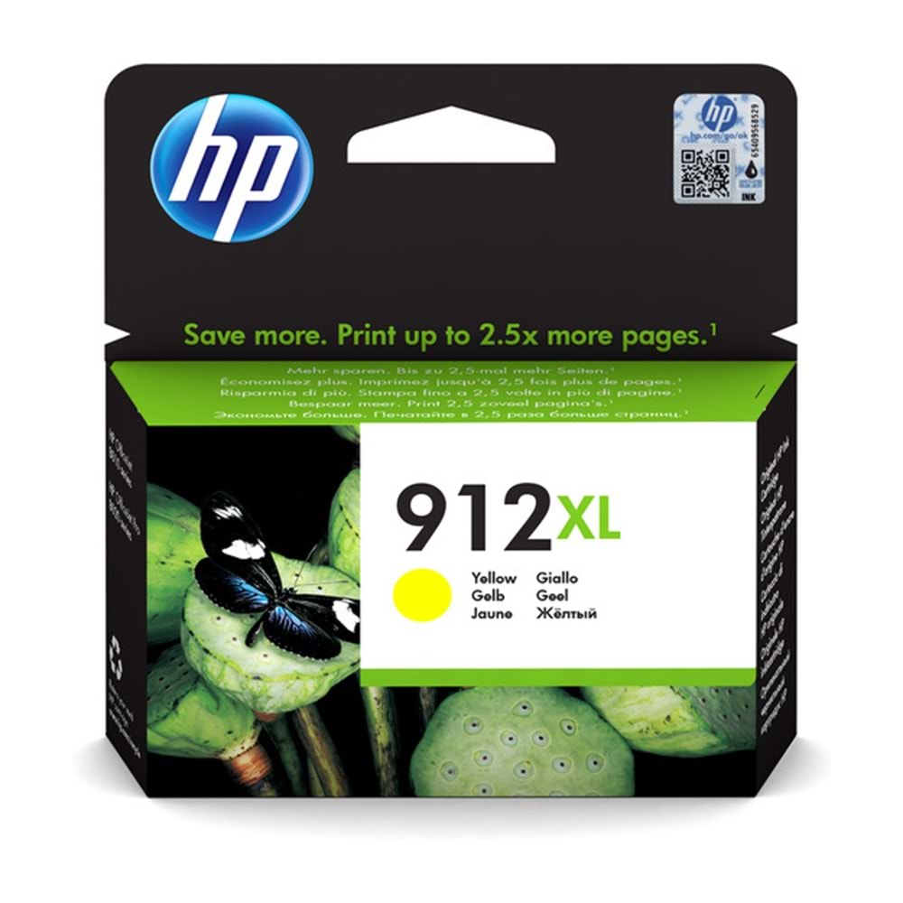 HP 3YL83AE Yellow Mürekkep Kartuş (912XL)