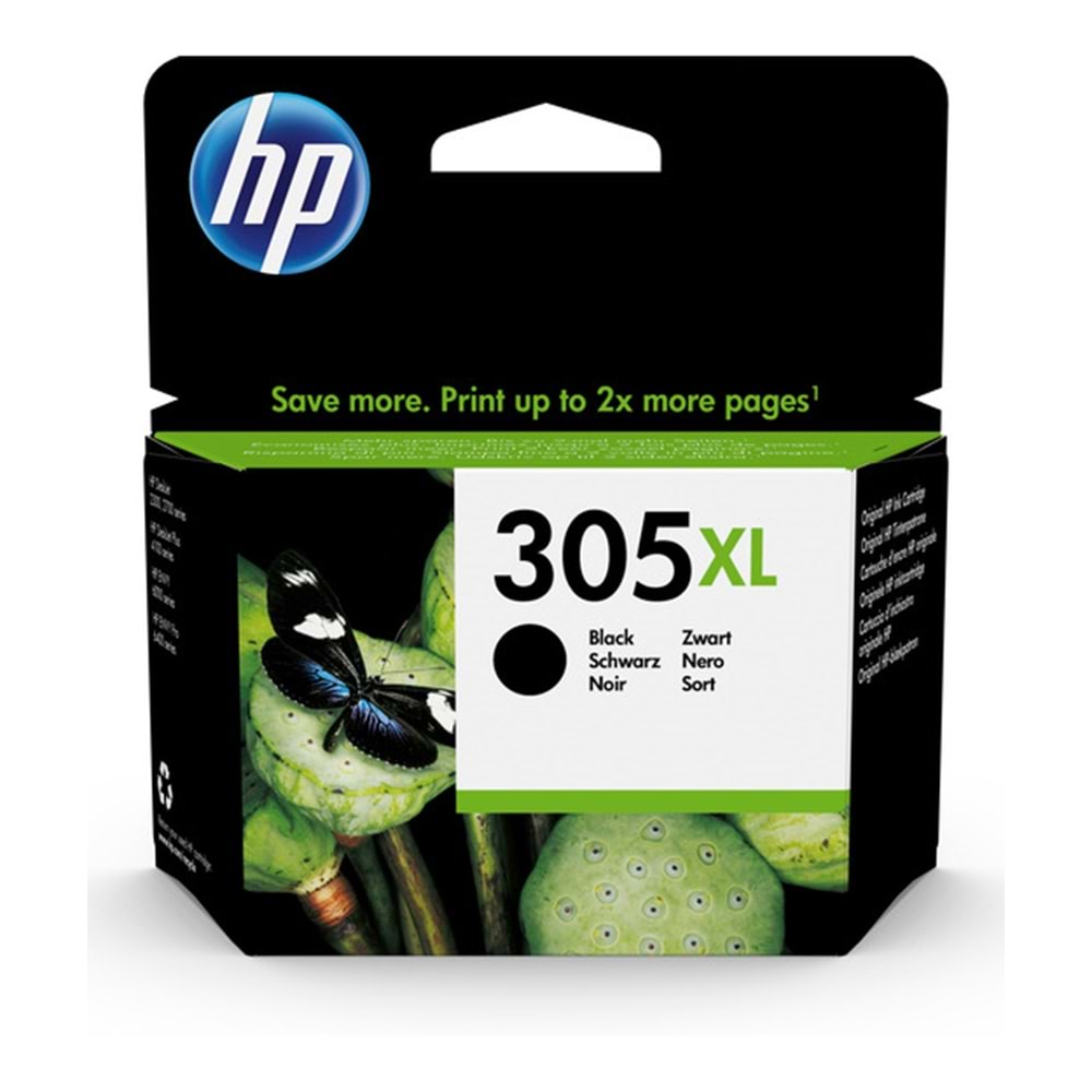 HP 3YM62AE Black Mürekkep Kartuş (305XL)