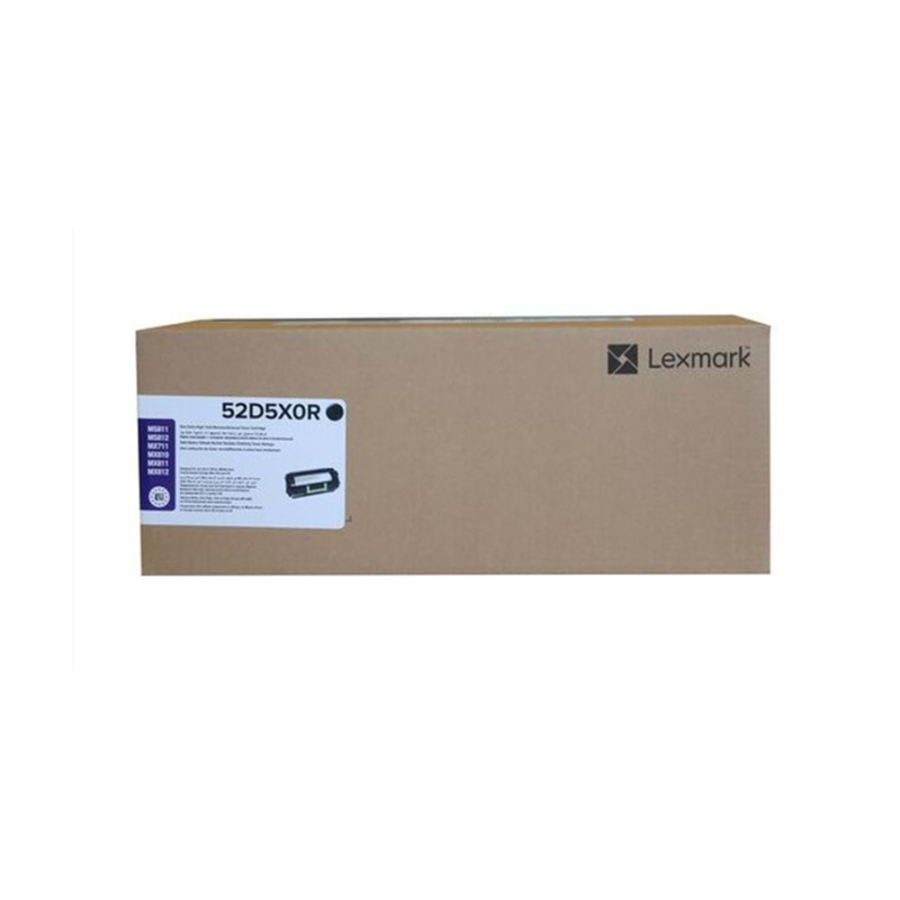 Lexmark 52D5X0R Siyah Yüksek kapasiteli Toner