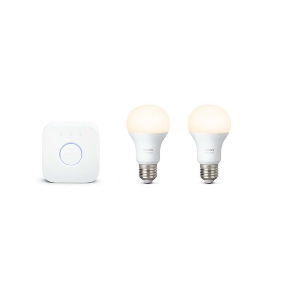 Philips Hue Beyaz Akıllı Başlangıç Seti 2'li E27
