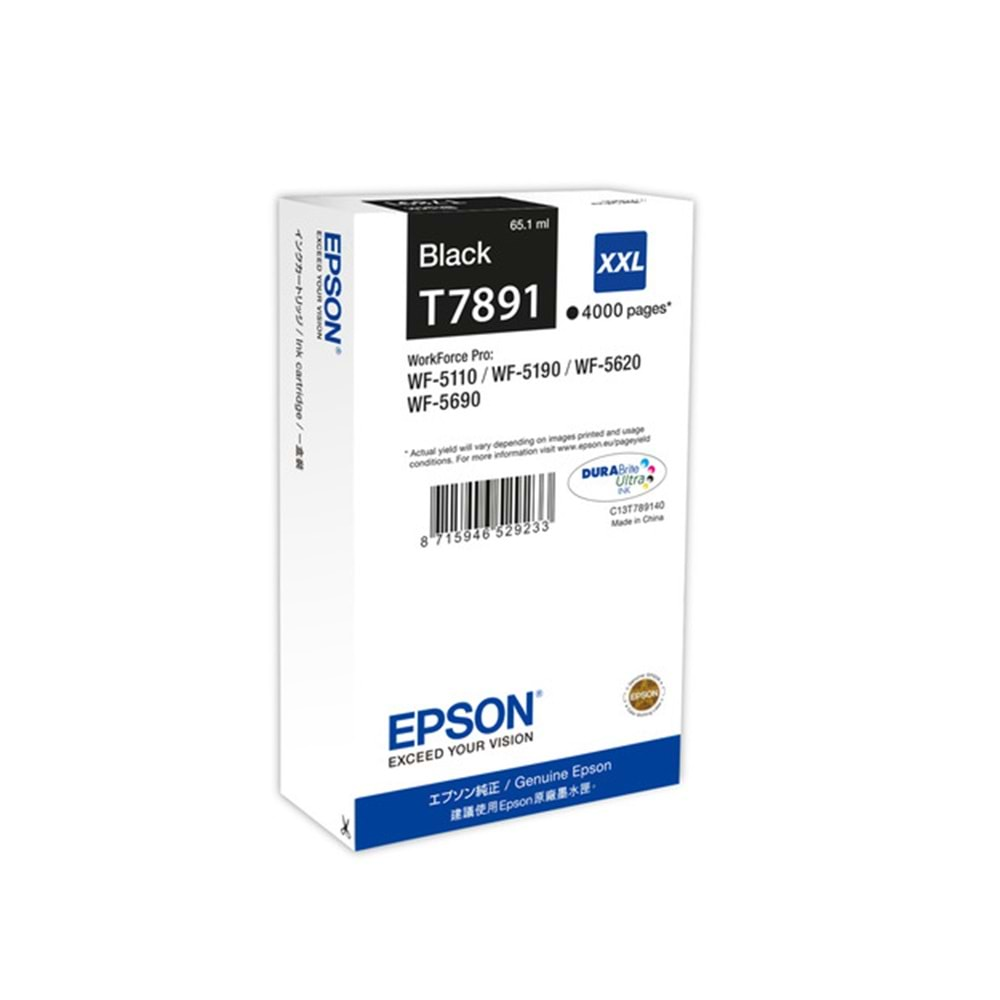 Epson WF-5xxx Series Ink Cartridge XXL Black