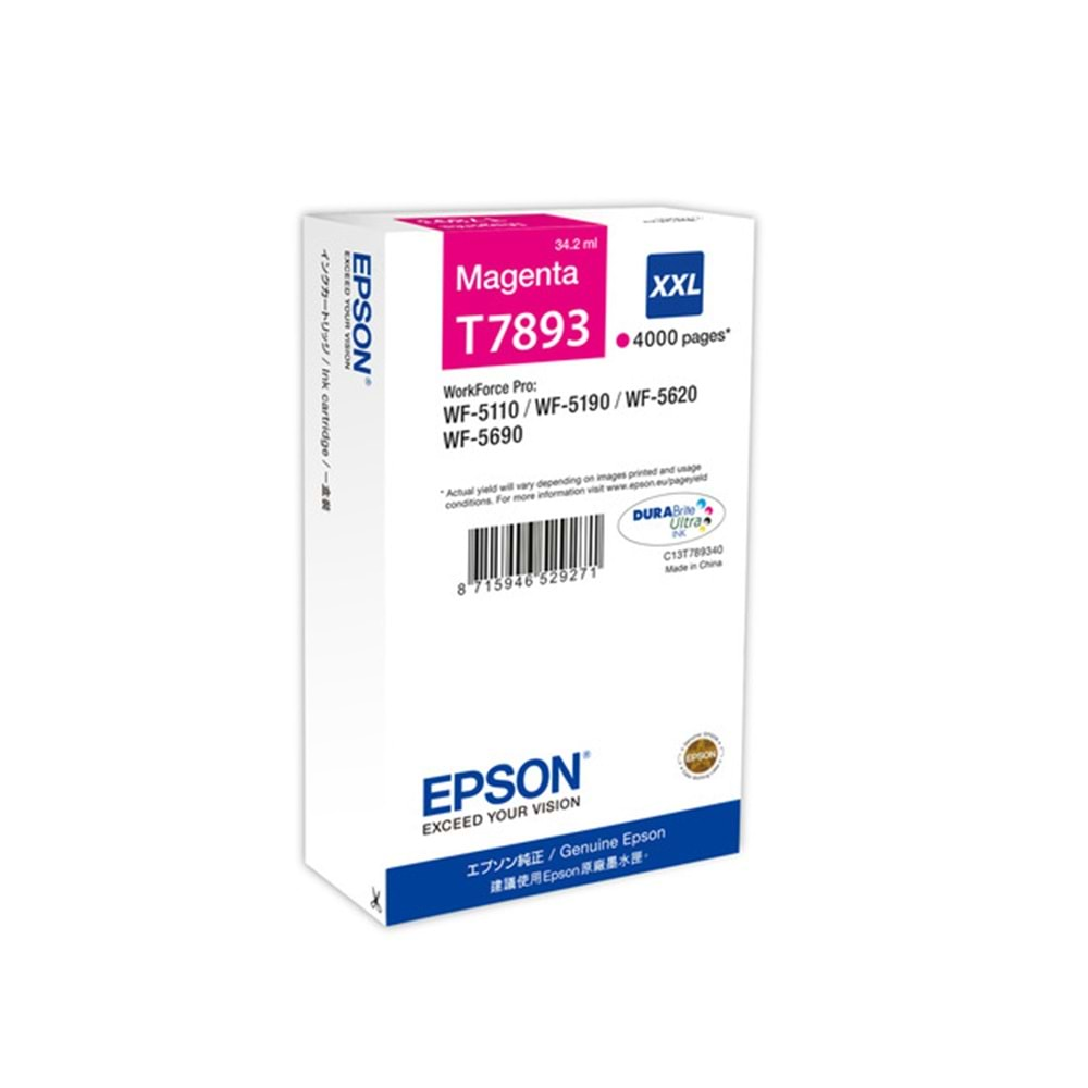 Epson WF-5xxx Series Ink Cartridge XXL Magenta