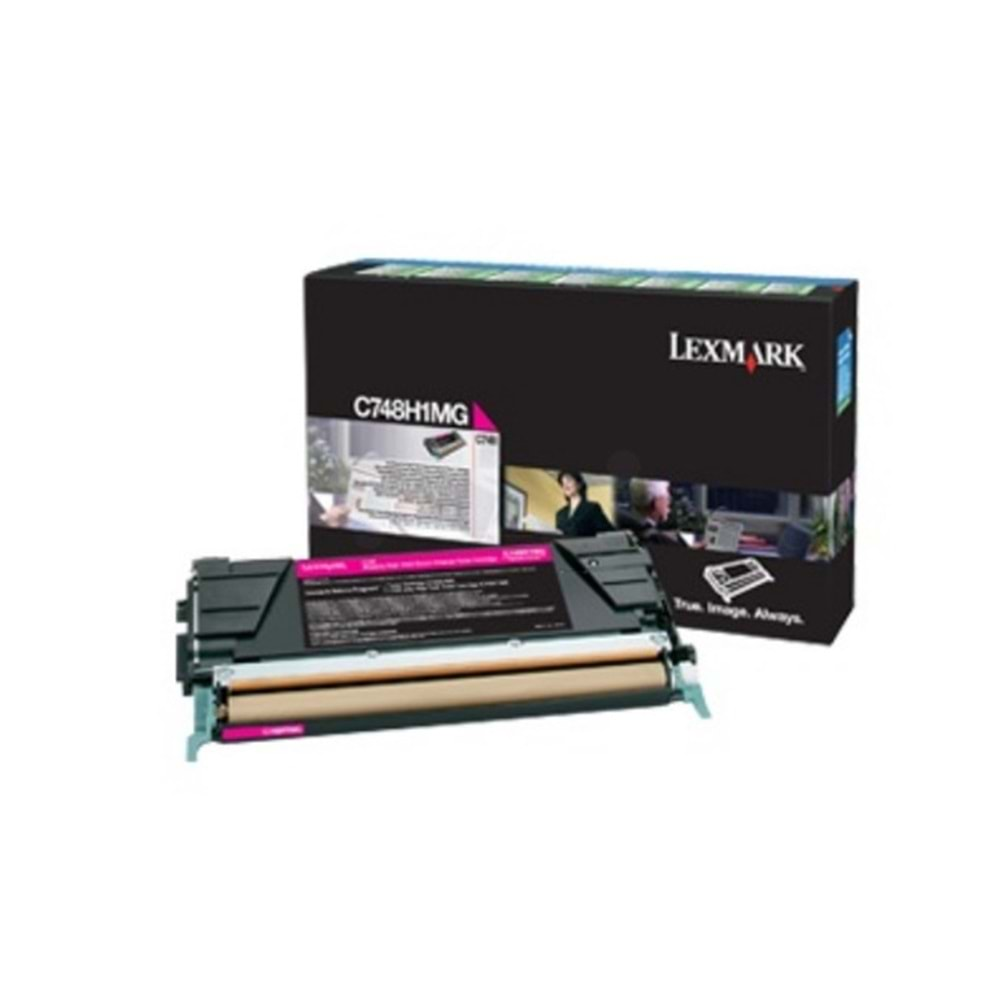 Lexmark C748H3MG Kırmızı Yüksek kapasiteli Corporate toner