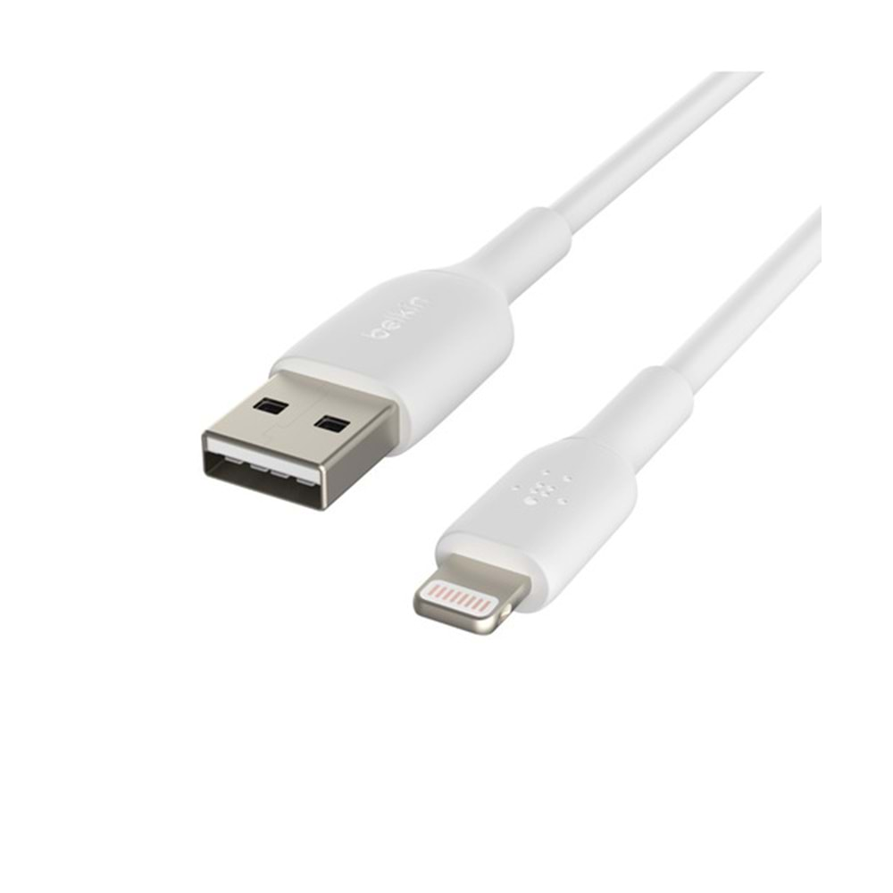 Belkin Apple Lightning Hızlı Şarj ve Data Kablosu 2m Beyaz