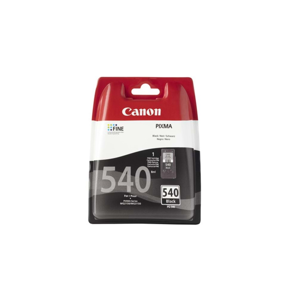 Canon PG-540 BK Mürekkep Kartuş 5225B005 Blister