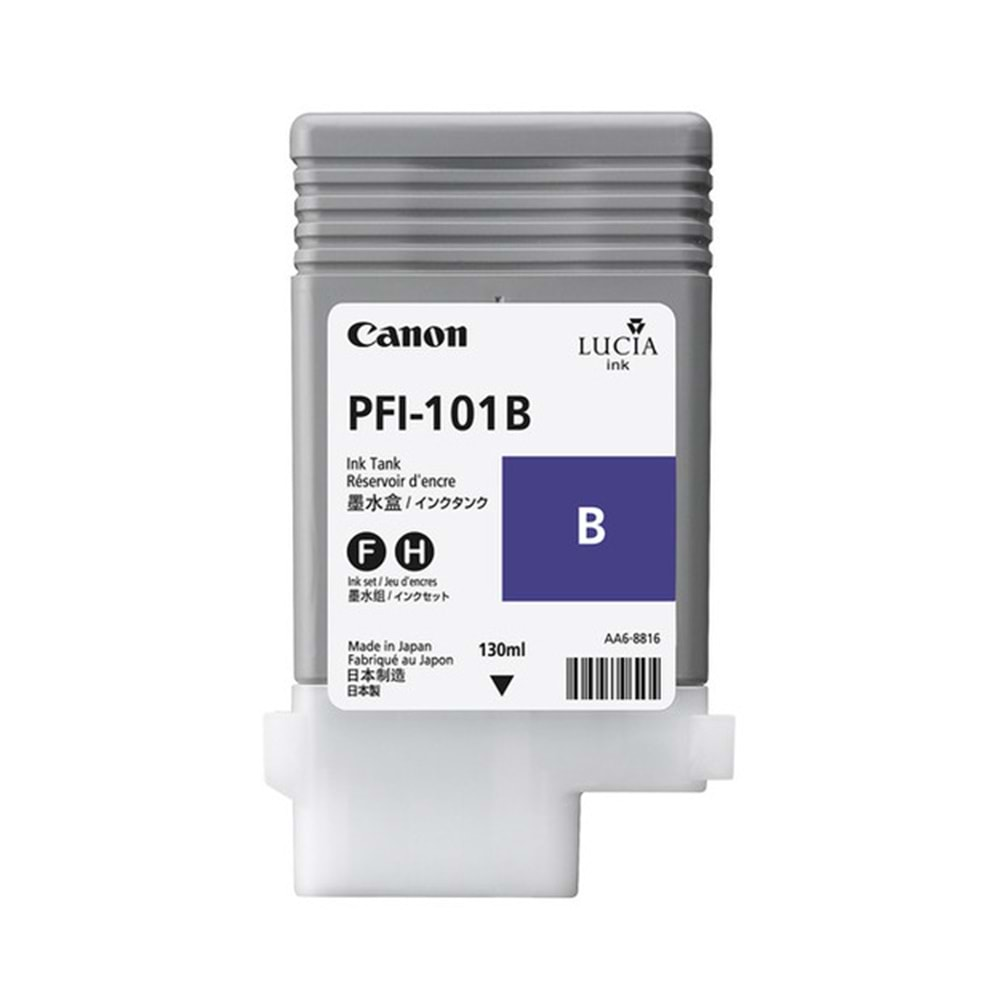 Canon Blue Ink Tank PFI-101B 130 ml.