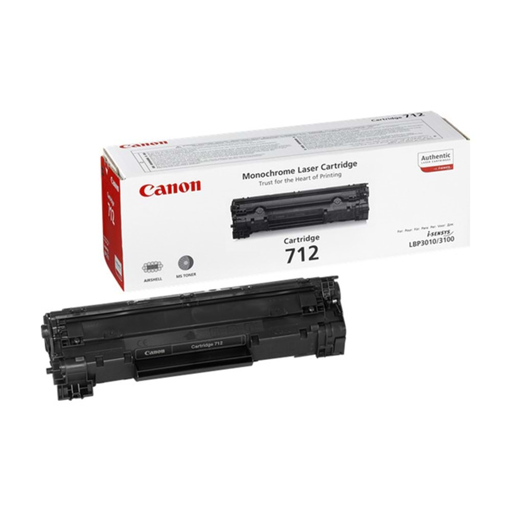 Canon CRG-712 Toner K. 1870B002