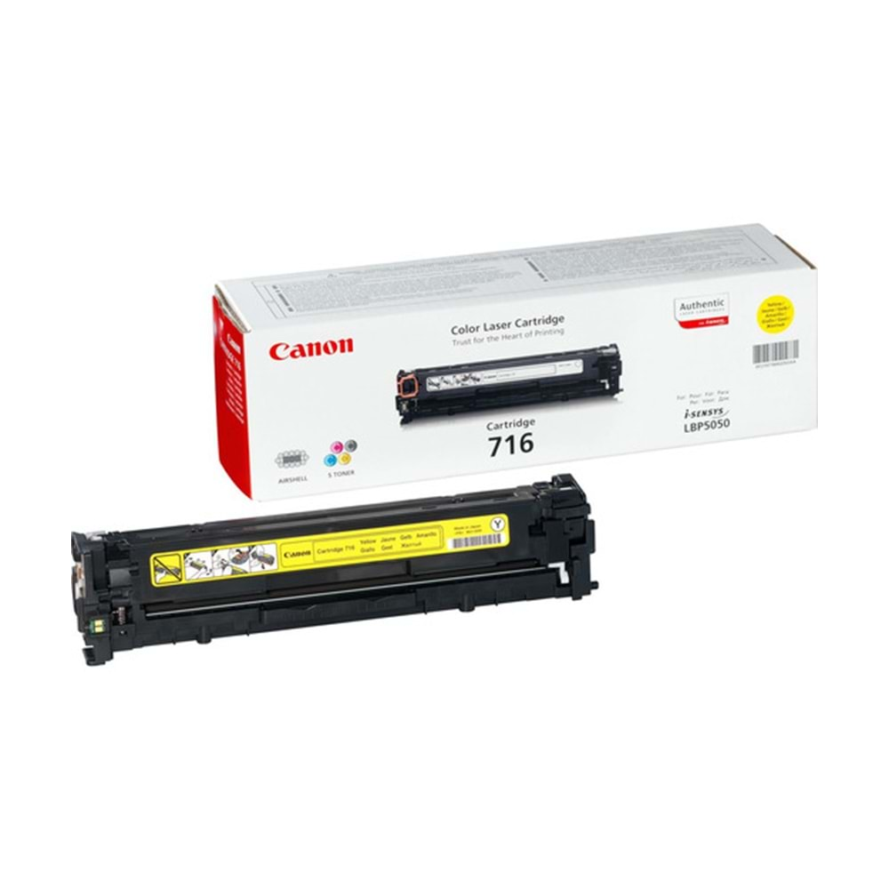 Canon CRG-716Y Toner K. 1977B002