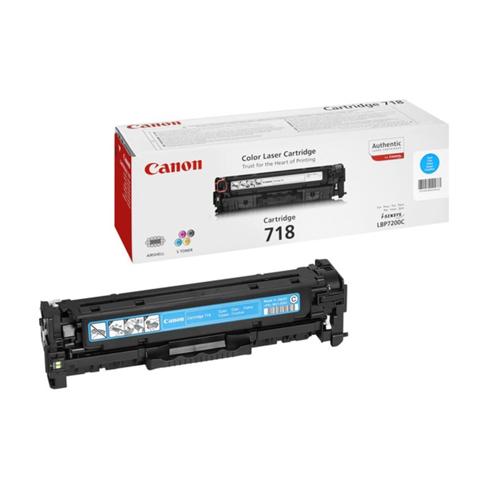 Canon CRG-718C Toner K. 2661B002