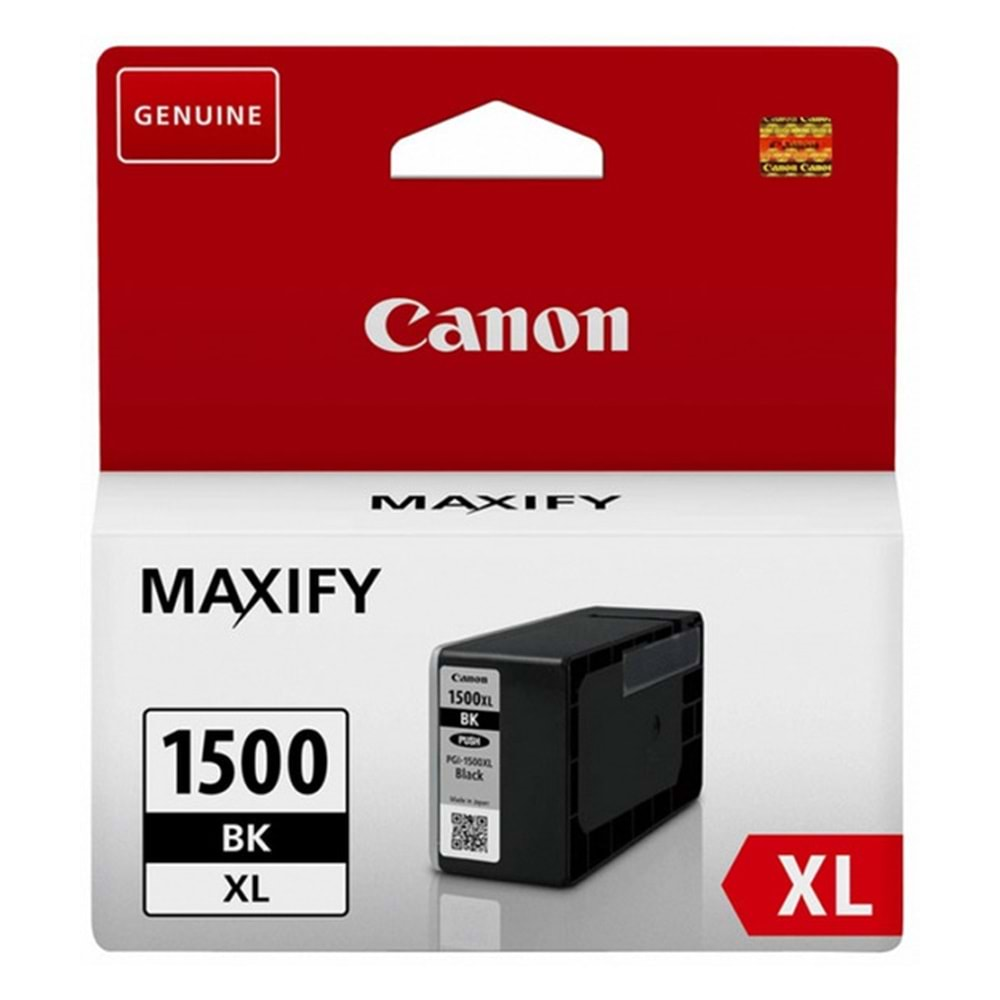 Canon PGI-1500XL BK Mürekkep K. 9182B001