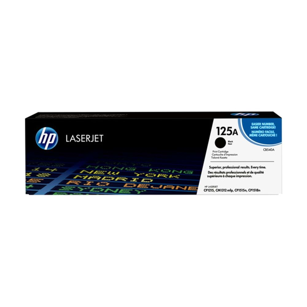 HP CB540A Black Toner Kartuş