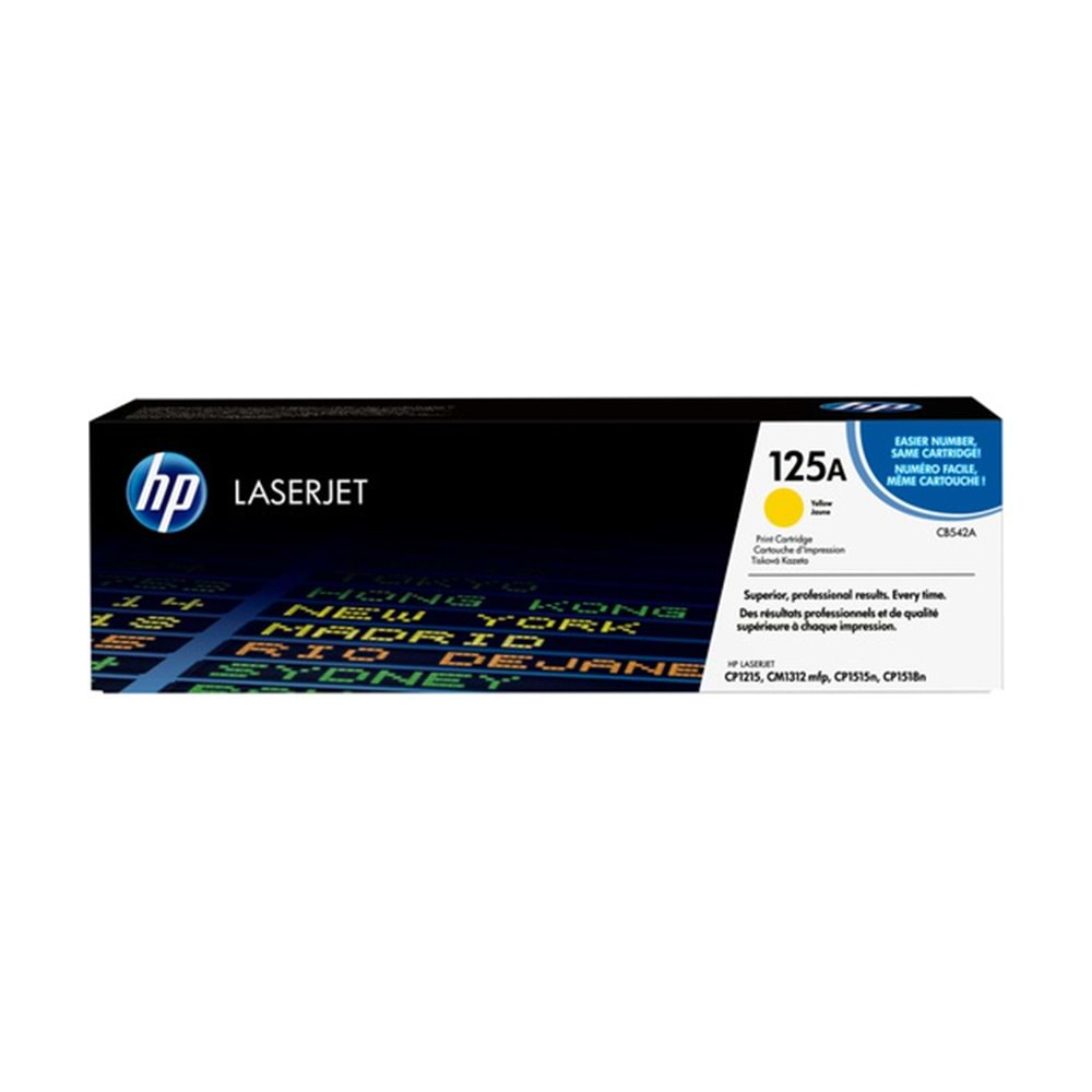 HP CB542A Yellow Toner Kartuş