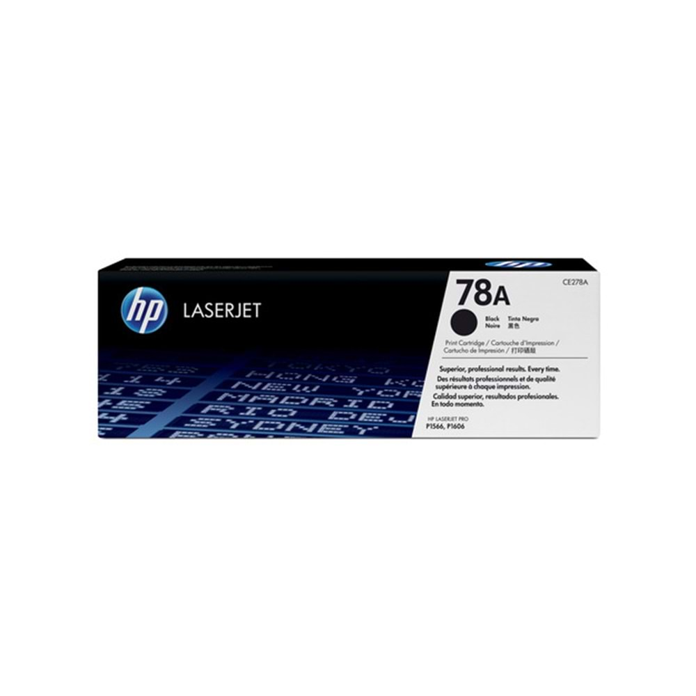 HP CE278A Black Toner Kartuş (78A)