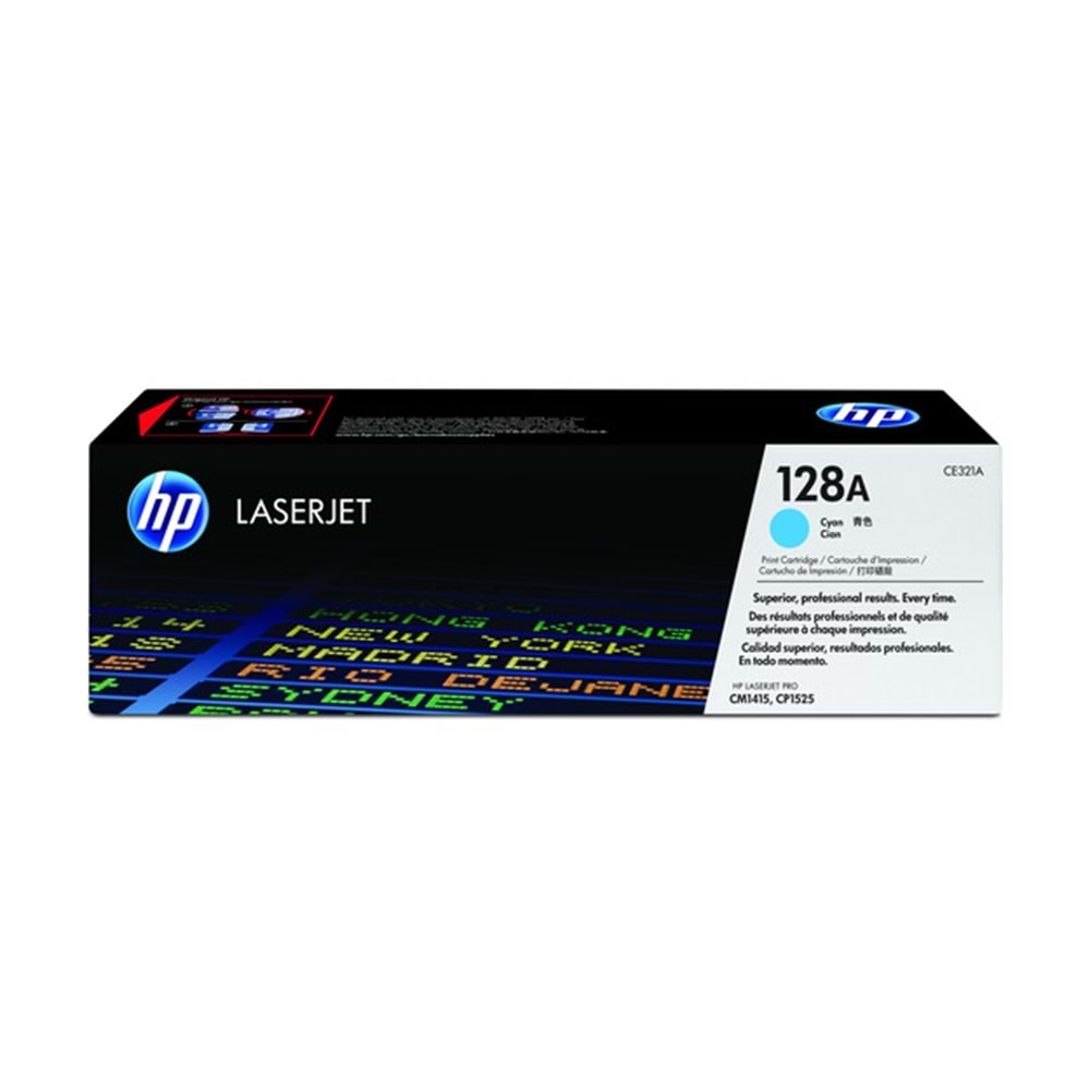 HP CE321A Cyan Toner Kartuş (128A)