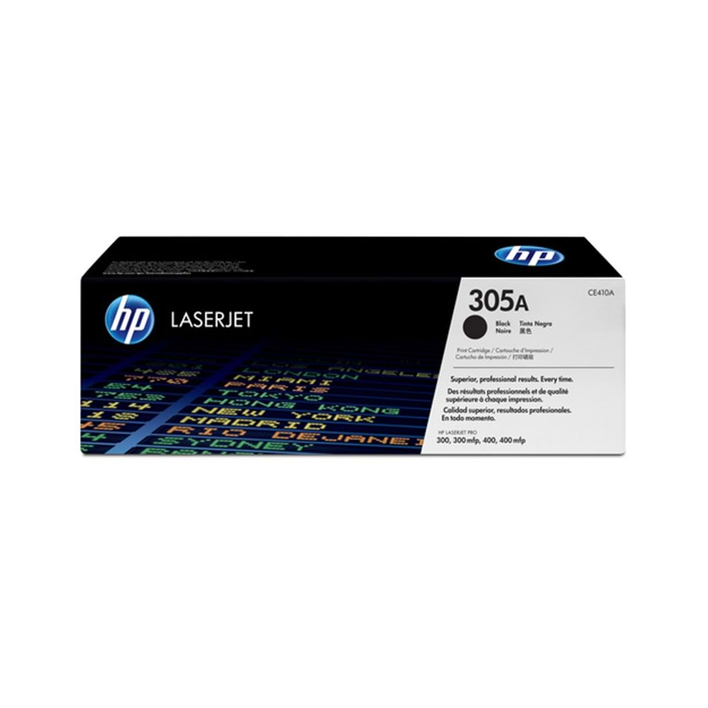 HP CE410A Black Toner Kartuş (305A)