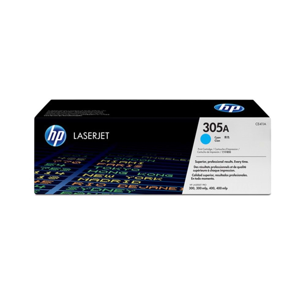 HP CE411A Cyan Toner Kartuş (305A)