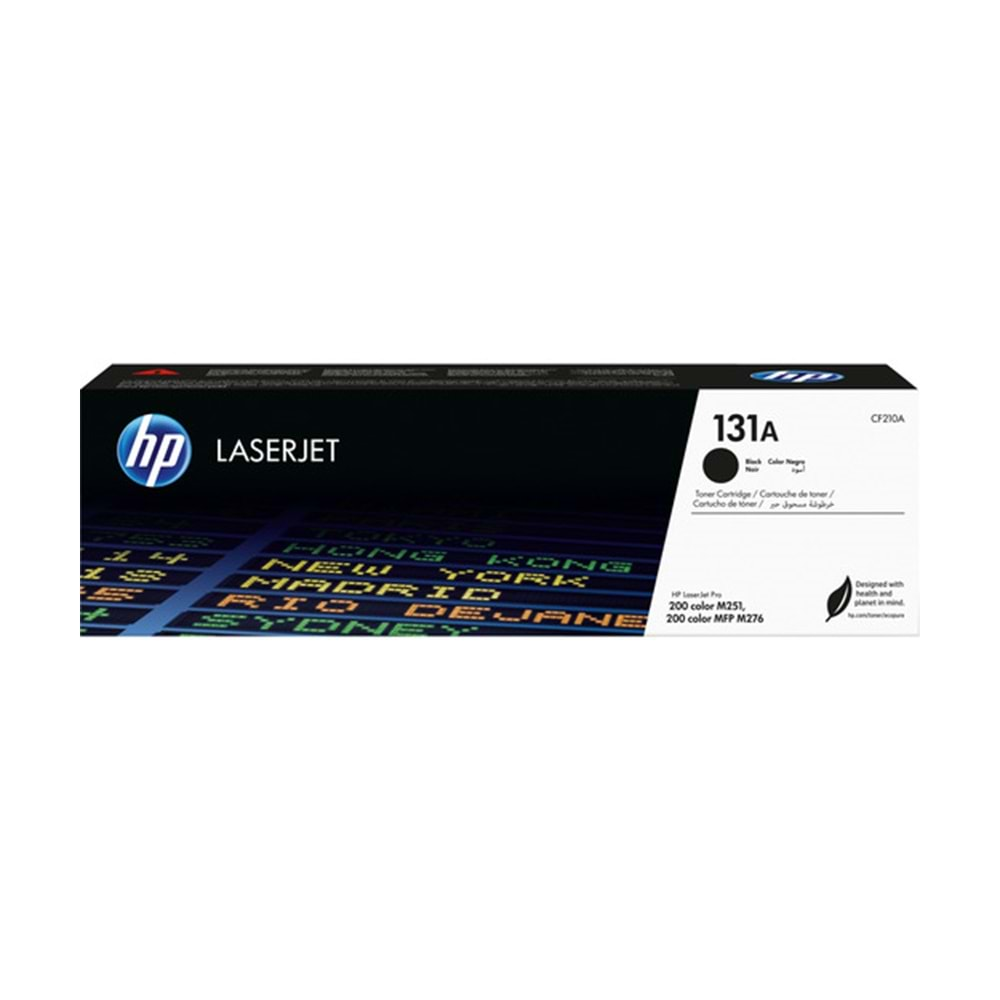 HP CF210A Black Toner Kartuş (131A)