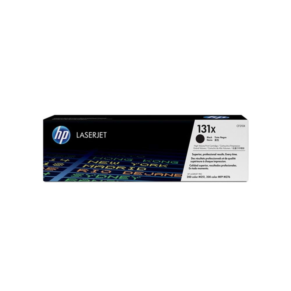 HP CF210X Black Toner Kartuş (131X)