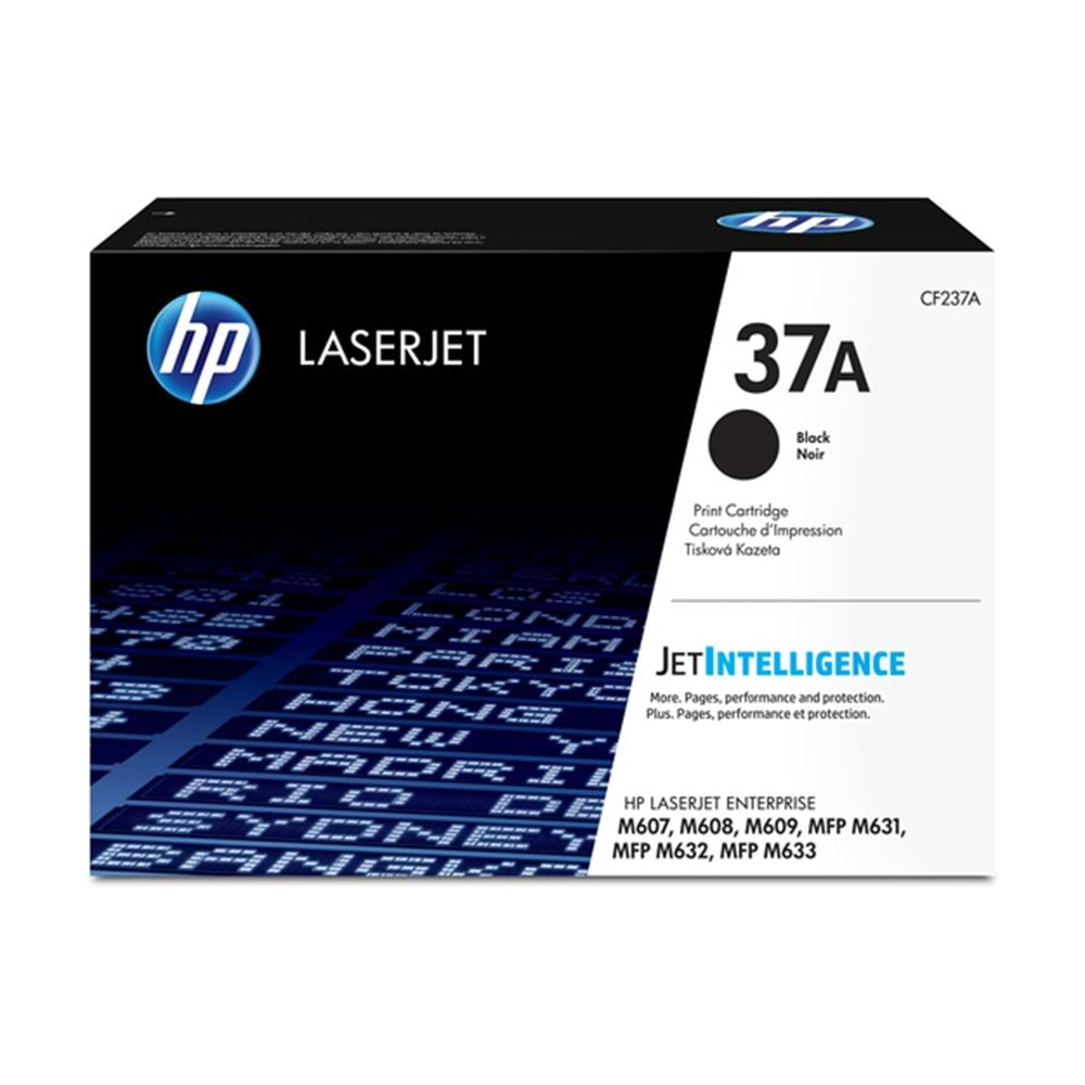 HP CF237A Black Toner Kartuş (37A)