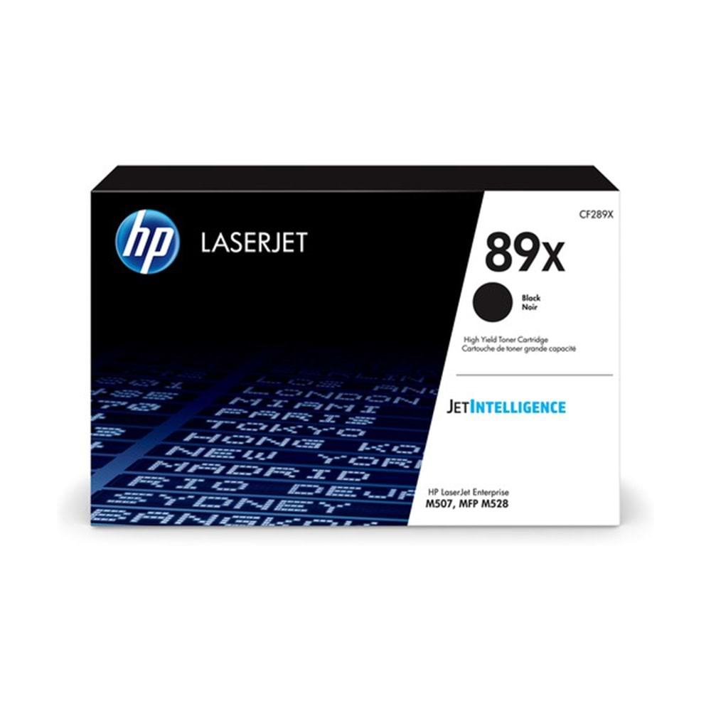 HP CF289X Black Toner Kartuş (89X)