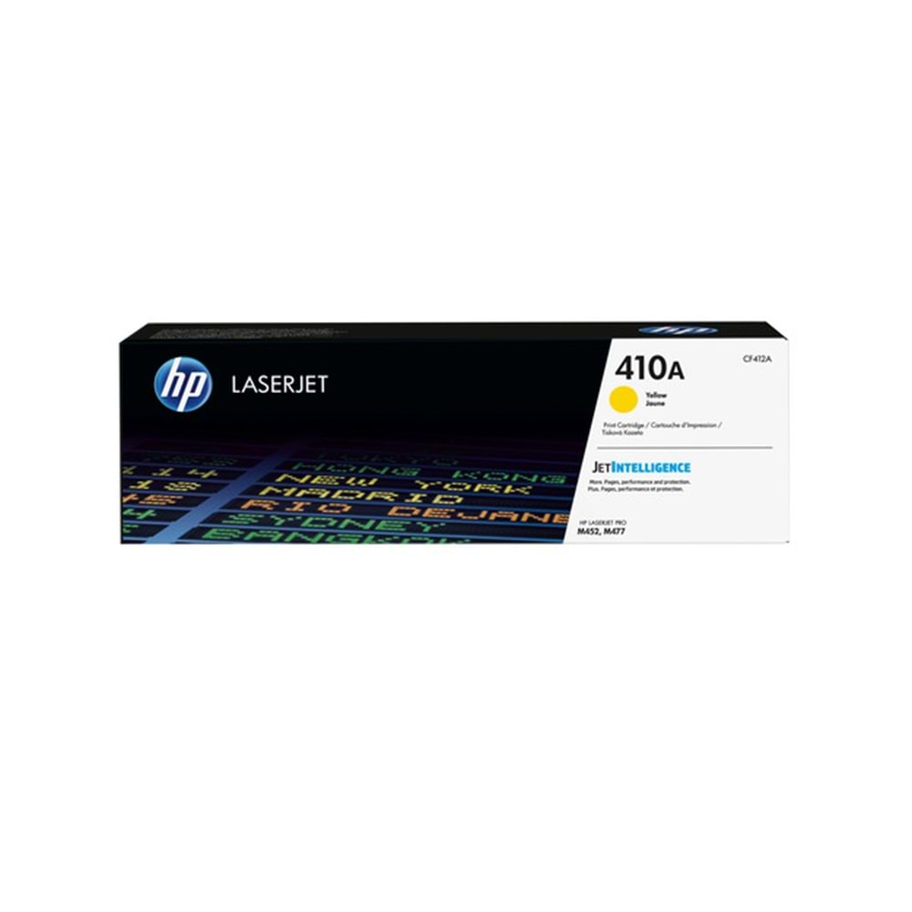 HP CF412A Yellow Toner Kartuş (410A)