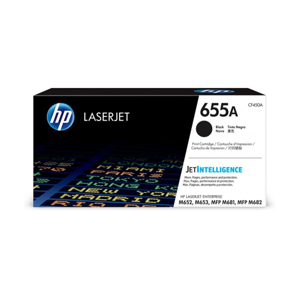 HP CF450A Black Toner Kartuş (655A)