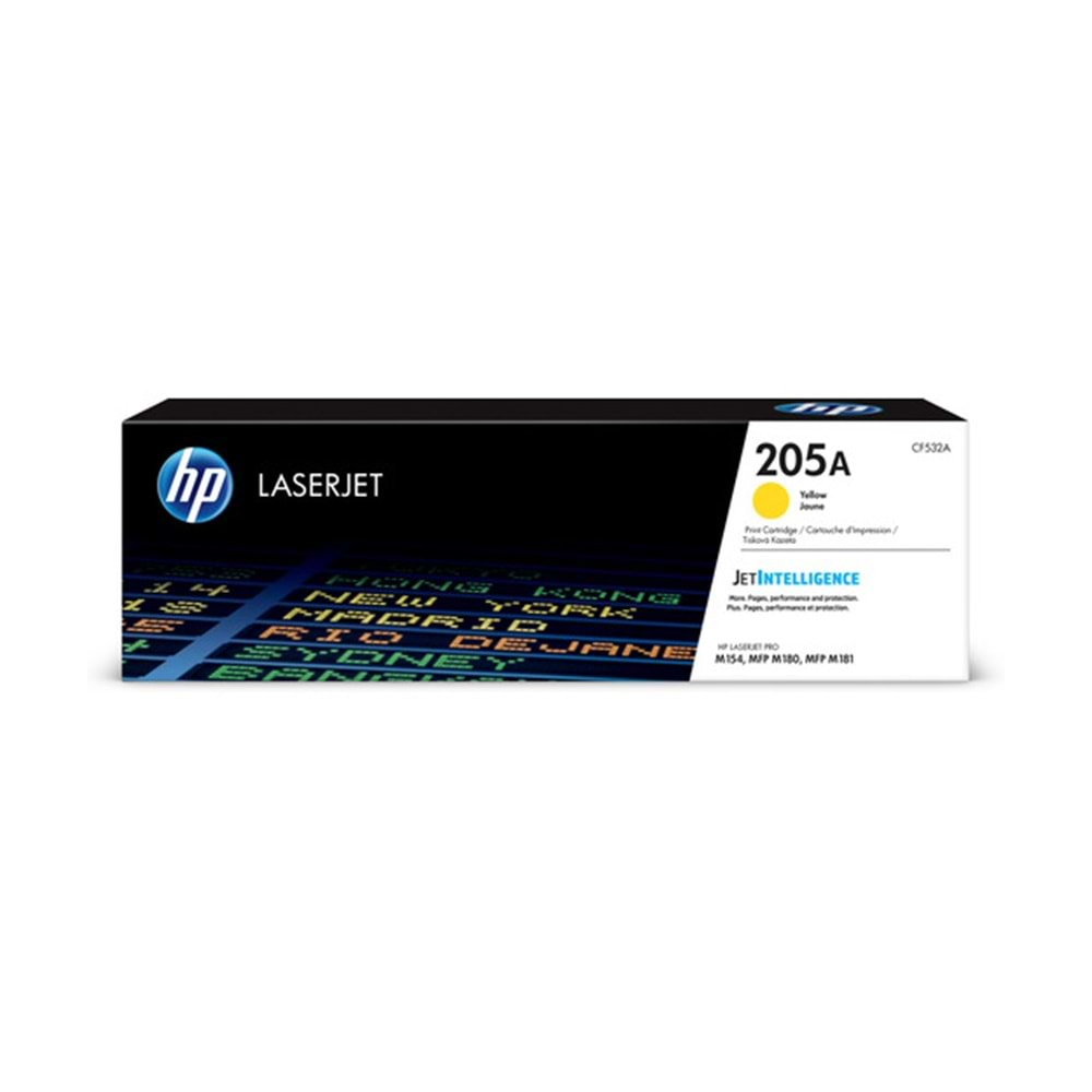 HP CF532A Yellow Toner Kartuş (205A)