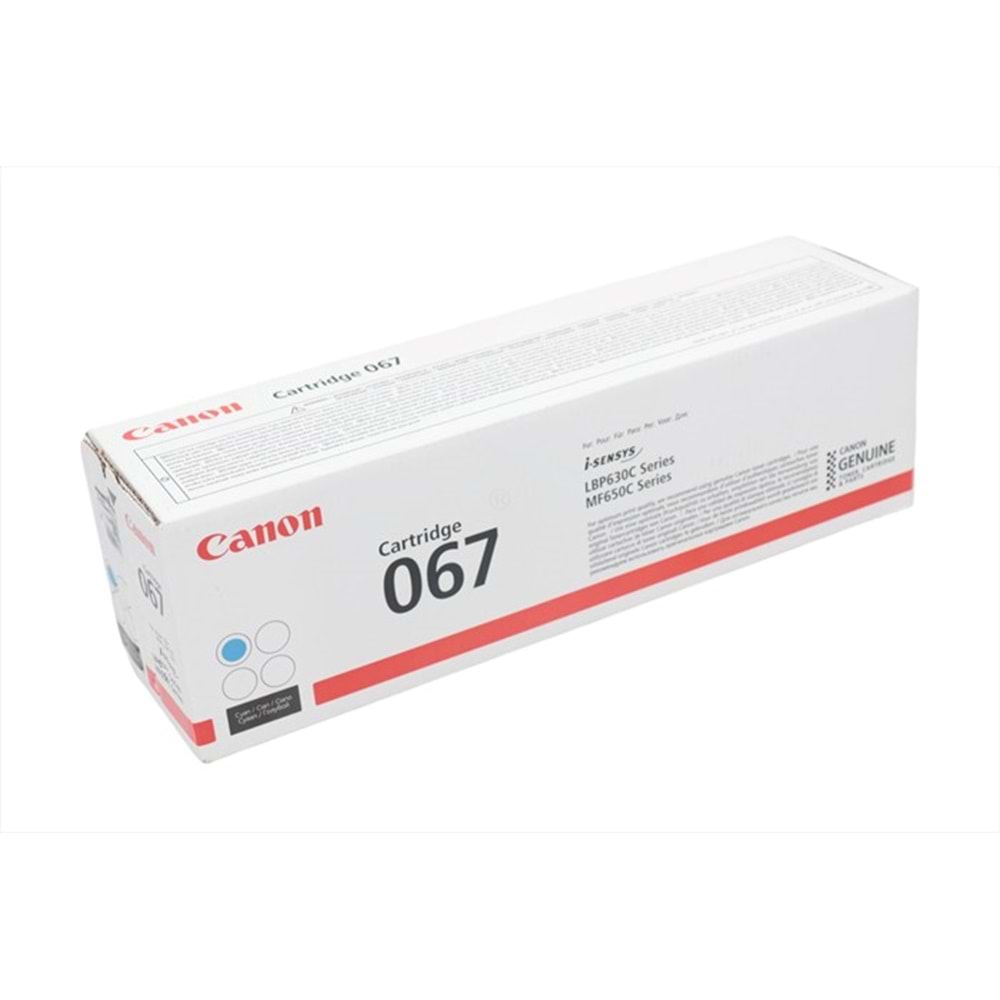 Canon CRG-067 Mavi Muadil Toner Kartuş , MF 641 , MF 654 , MF 657 , LBP 622 , Orj.