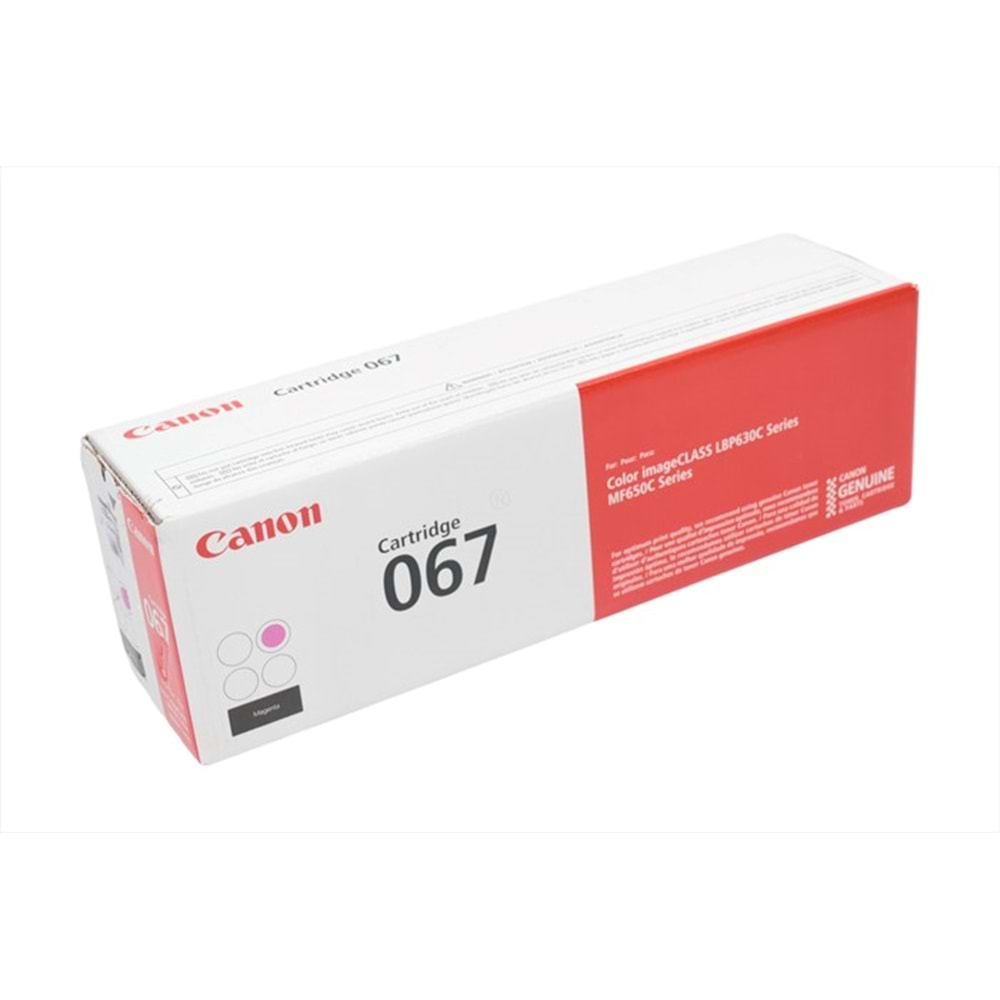 Canon CRG-067 Kırmızı Toner Kartuş , MF 641 , MF 654 , MF 657 , LBP 622 , Orj