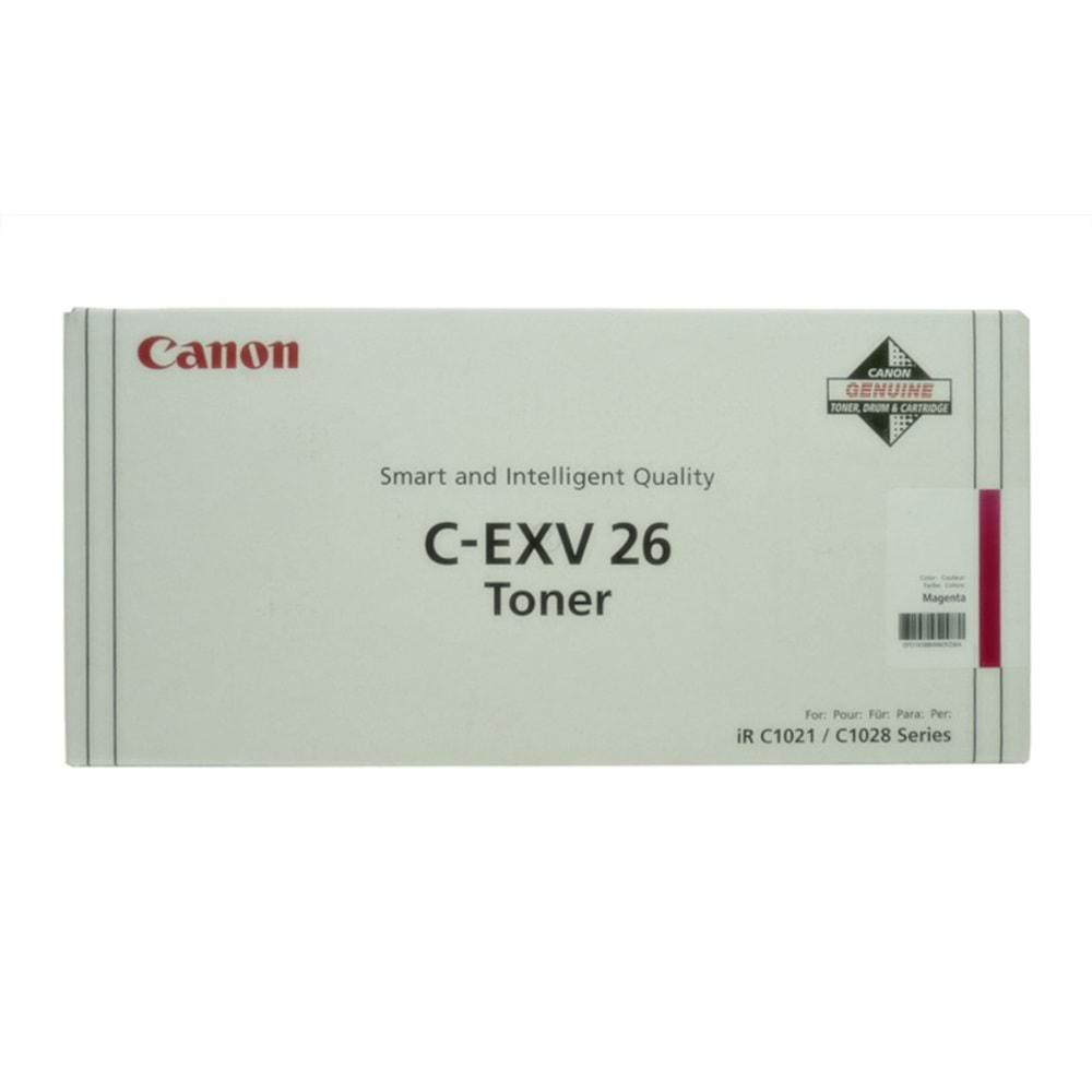 Canon C-EXV 26 Kırmızı Toner, IRC 1021İ, 1028İ, 1658B006AA, Orjinal