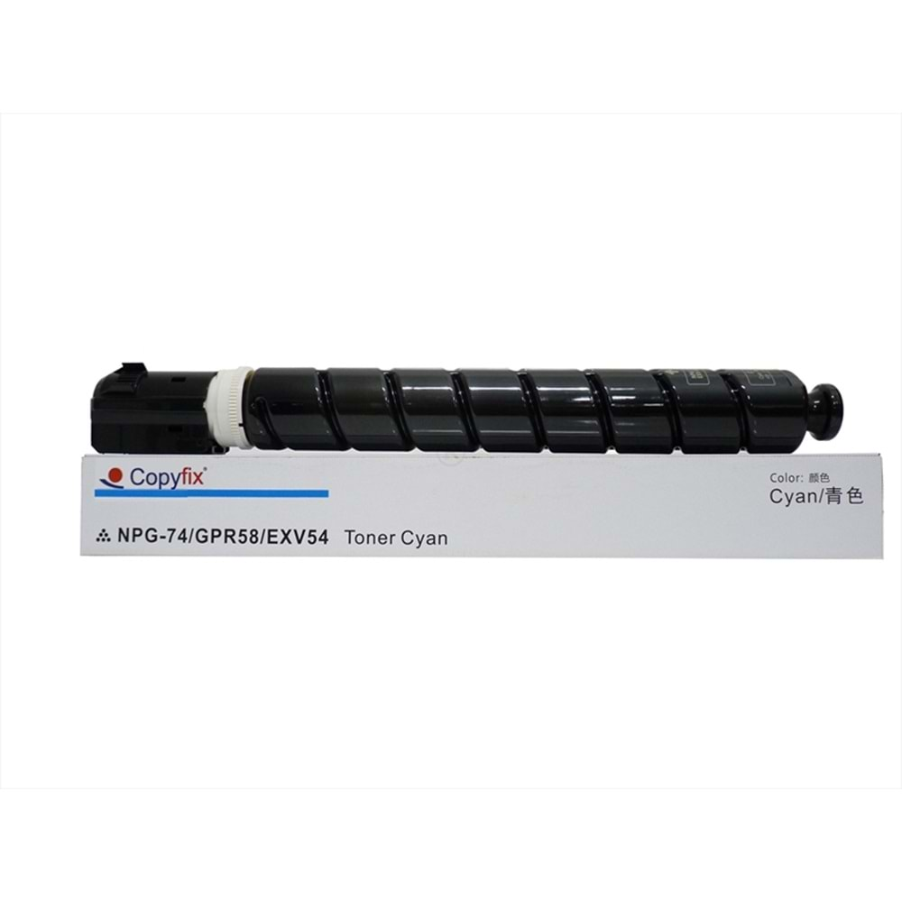 Canon C-EXV 54 Mavi Muadil Toner, IR C 3025, IR C 3025 I, IR C 3125 I, IR C 3226 I, YCF, Açık