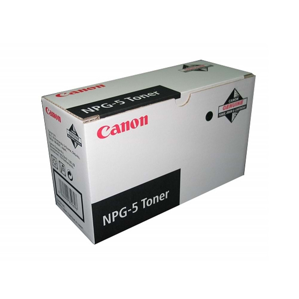 Canon NPG-5 Siyah Toner, NP 3030, NP 3050, 1376A003AB, Orjinal