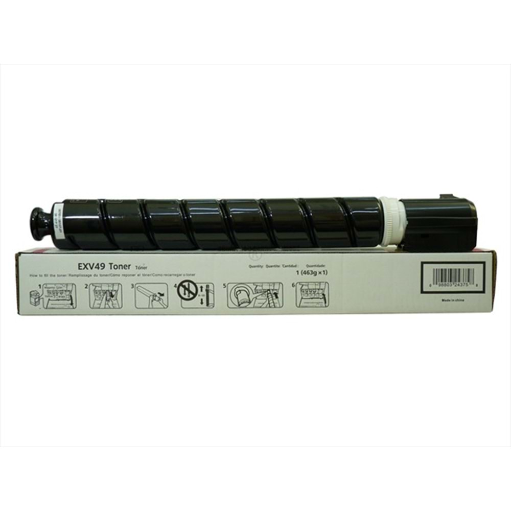 Canon C-EXV 49 Kırmızı Copyfix Toner , IR C3320 , C3325 , C3530 , DX C3720 , C3725 , C3835 , Chipli (460g) , YCF