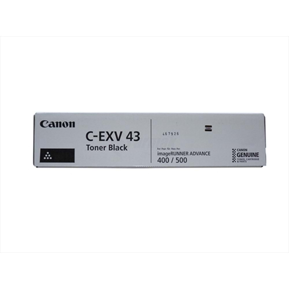 Canon C-EXV 43 Toner , IR ADVANCE 400 I , IR ADVANCE 500 I , 2788B002AA